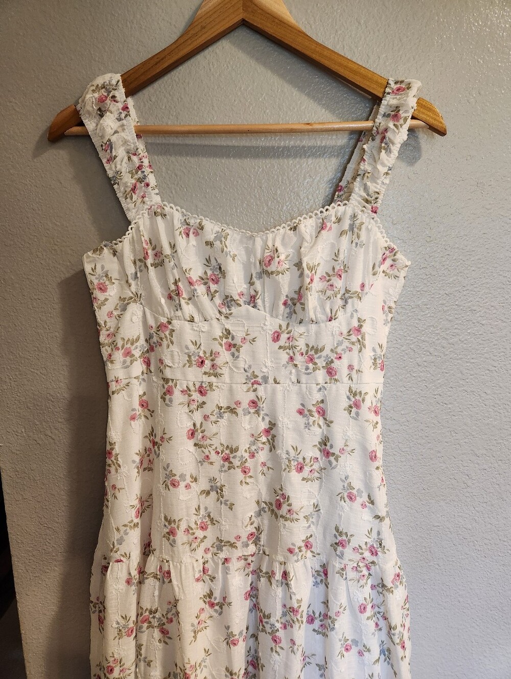 Altar'd State White Floral Maxi Dress - Picture 5 of 7